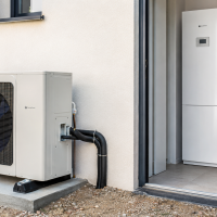 Pompe � Chaleur Saunier Duval GeniaSet Split air-eau