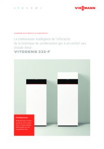 Prospectus produit Vitodens 242-F